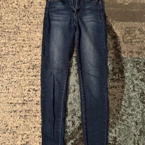 KanCan Dark Blue Skinny Women's Jeans sz 1/25